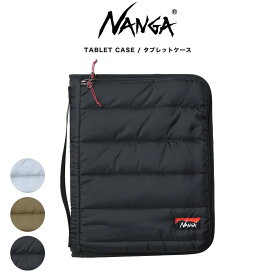 NANGA ナンガ TABLET CASE/タブレットケース アウトドア キャンプ 仕分けがしやすい2室タイプ ビジネスシーン 旅行