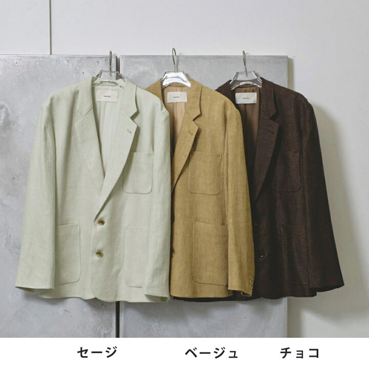 楽天市場】TODAYFUL トゥデイフル Boyfriend Linen Jacket ボーイ  