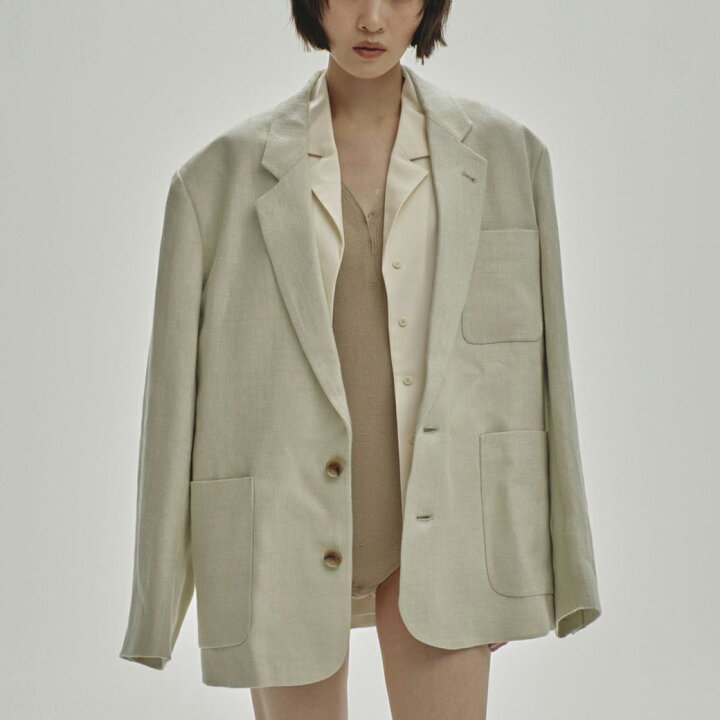 楽天市場】TODAYFUL トゥデイフル Boyfriend Linen Jacket ボーイ  