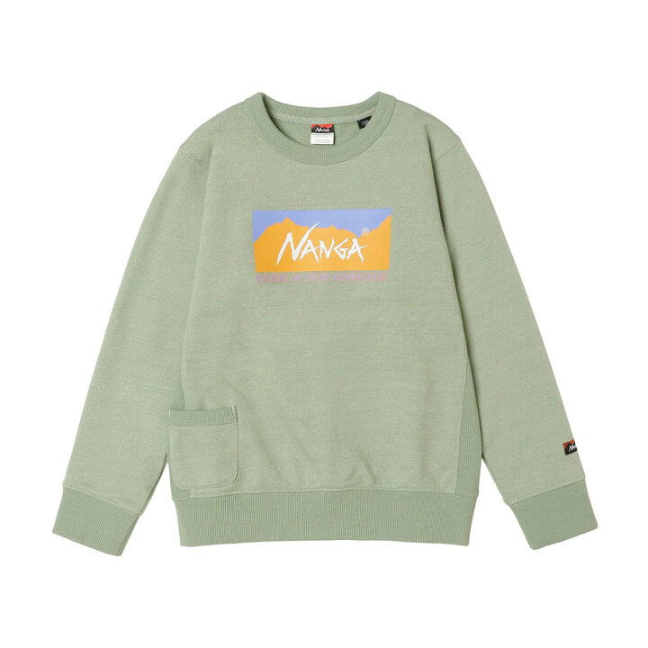 楽天市場】NANGA ナンガ ECO HYBRID BOX LOGO KIDS SWEATSHIRT(KIDS 