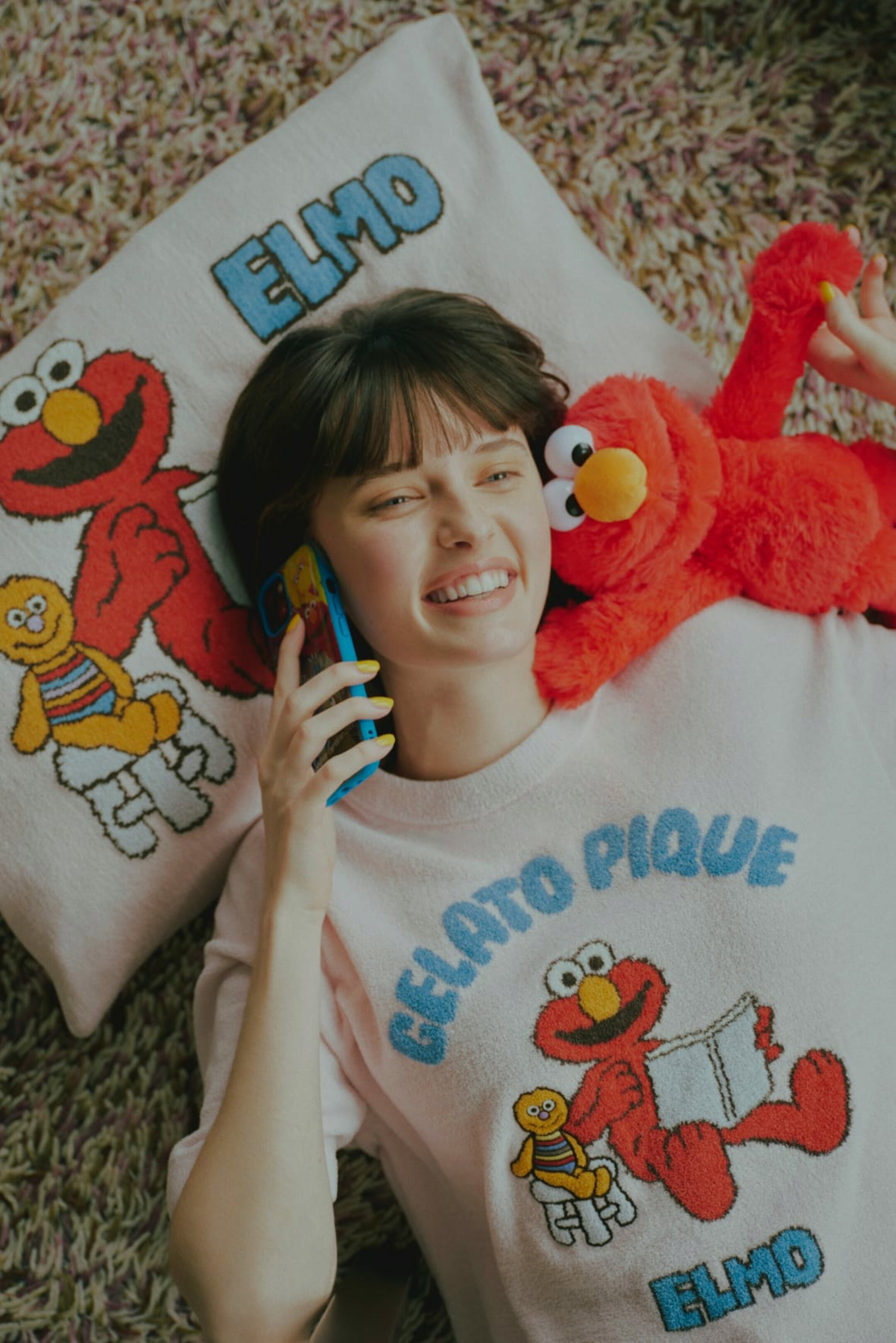 SESAME STREETエアリーモコジャガードピローケース