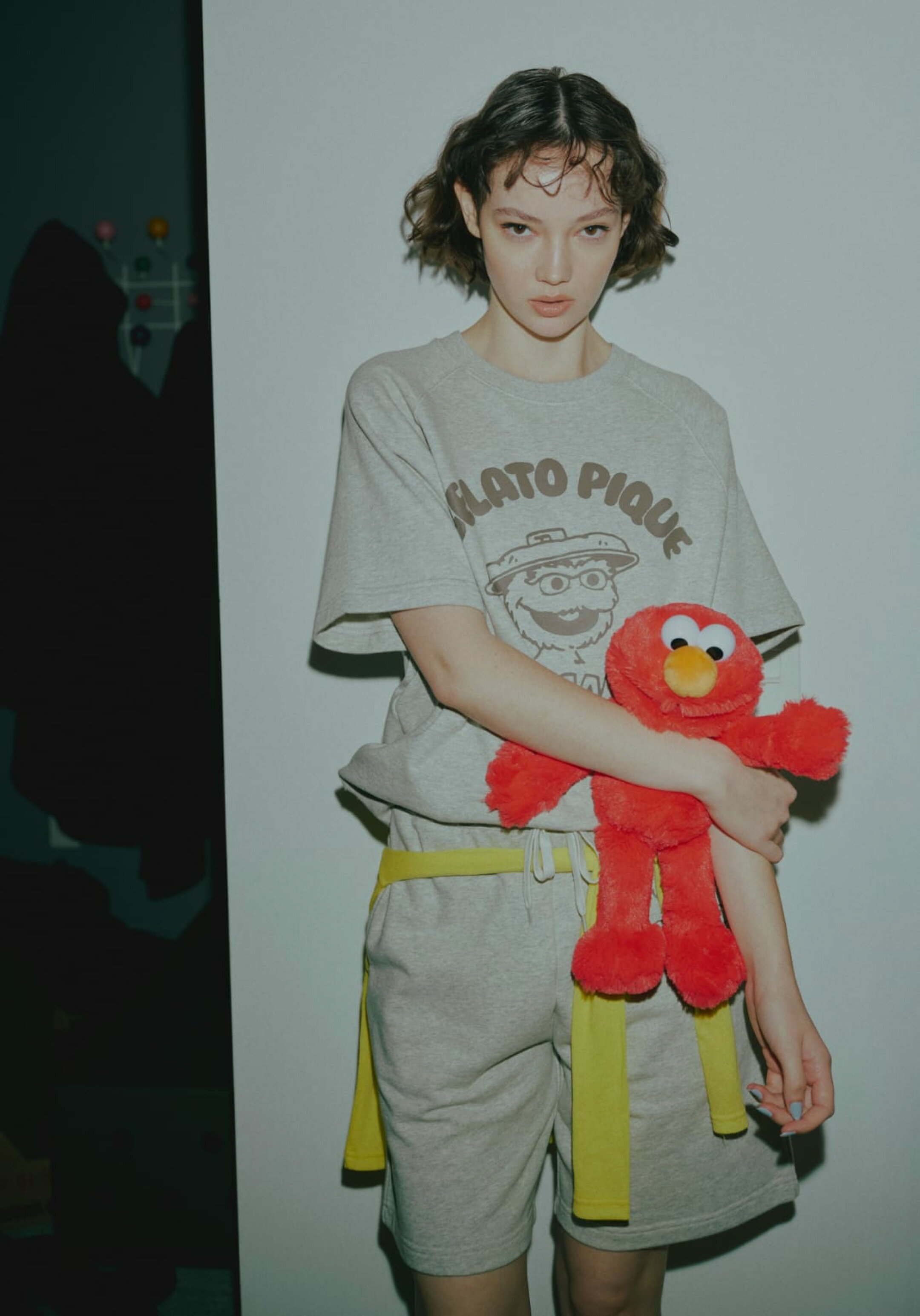 UNISEX 裏毛プルオーバー＆ハーフパンツセット