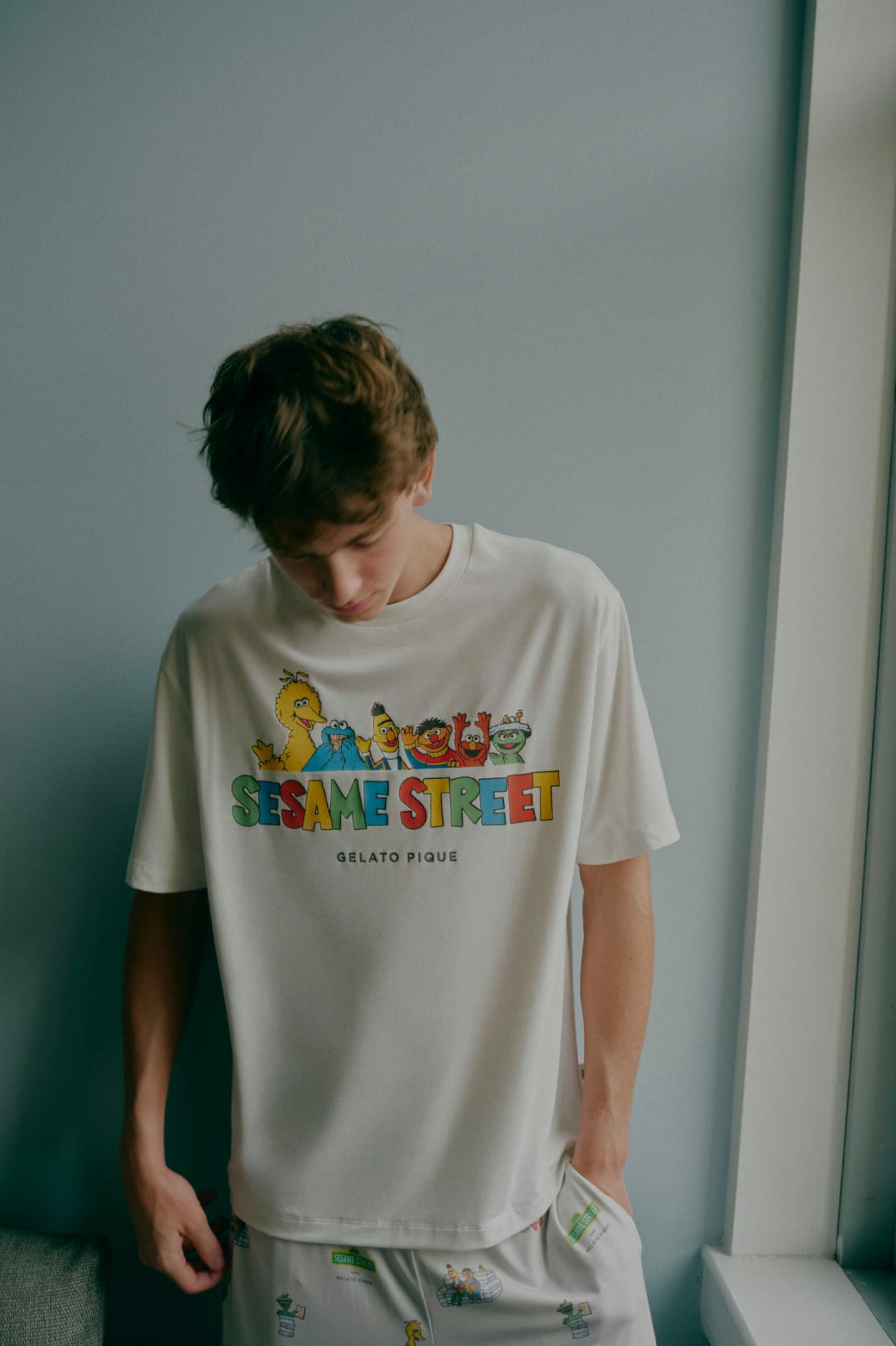 【HOMME】ワンポイントTシャツ