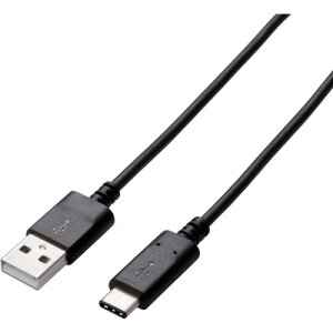 �G���R�� ELECOM USB2.0�P�[�u�� A-C�^�C�v �F�ؕi 3A�o�� 2.0m U2C-AC20NBK