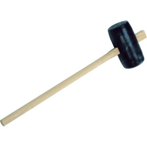 トラスコ TRUSCO 丸型掛矢 150mm 硬質プラスチック製 MK-150