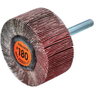 �g���X�R TRUSCO �Z���~�b�N�t���b�v�z�C�[�� ���a6mm #180 �O�a50×��25×����40 (5��) TCF5025-CE-180