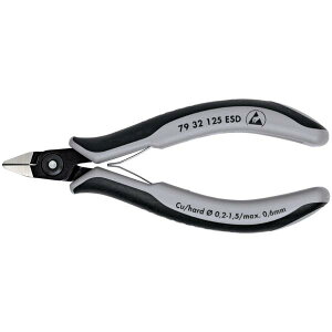 KNIPEX クニペックス 7932-125ESD エレクトロニクスニッパー