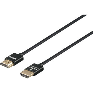 �o�b�t�@���[ BUFFALO �C�[�T�l�b�g�Ή� HIGH SPEED HDMI�P�[�u�� �X�����^�C�v 1.5m �u���b�N BSHD3S15BK