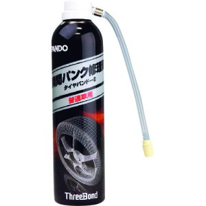 スリーボンド THREEBOND 補修キット 瞬間パンク修理剤 タイヤパンドーC 普通車用 385ml(6001AC) TB6001AC
