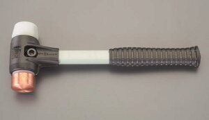 エスコ HALDER(ハルダー) EA575HB-61 560g/30mm ハンマー(銅・ナイロン)