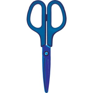 プラス PLUS 34518)ハサミ フィットカットカーブ チタンコート SC-175ST 左右対称グリップ チタンブルー SC-175ST TBL