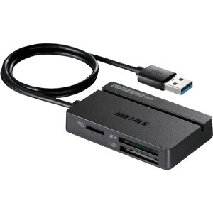 obt@[ BUFFALO USB3.0 }`J[h[_[ X^_[h BSCR100U3BK