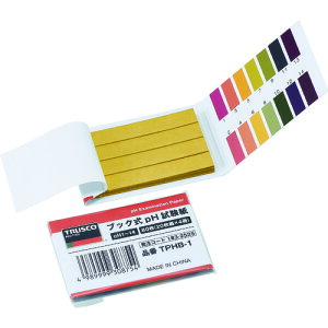 �g���X�R TRUSCO �u�b�N��pH������ pH1~14 20����X4��X20 TPHB-20