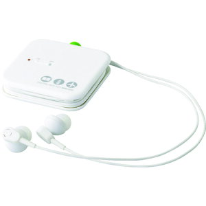 キングジム KING JIM デジタル耳せん 白 MM1000 イヤホンタイプ MM1000-W