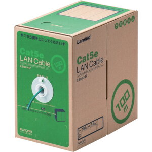 GR ELECOM EU RoHSLANP[u CAT5E 100m _[NO[ LD-CT2/DG100/RS