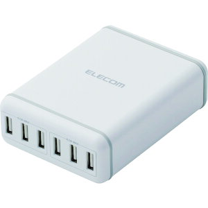 _XIX[p[SALEԒPő10{^ GR ELECOM 6|[gAC[d zCg MPA-ACD03WH
