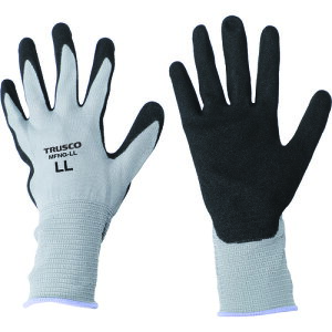 トラスコ TRUSCO ニトリル背抜き手袋MF LL MFNG-LL