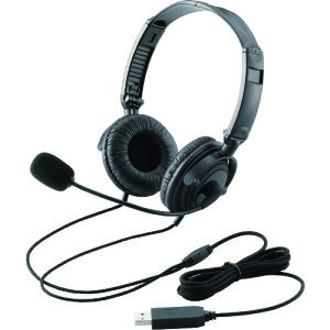 GR ELECOM USBwbhZbg ahCo܂ݗI[o[wbh ubN HS-HP20UBK
