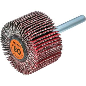 �g���X�R TRUSCO �Z���~�b�N�t���b�v�z�C�[�� ���a6mm #80 �O�a40×��25×����40 (5��) TCF4025-CE-80