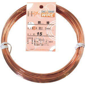 ダイドーハント DAIDОHANT 銅線 #14X15m 中巻 10155328