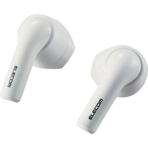 �G���R�� ELECOM Bluetooth�C���z�� ���S���C�����X AAC�Ή� �Z�~�I�[�v���^ �z���C�g LBT-TWS11WH