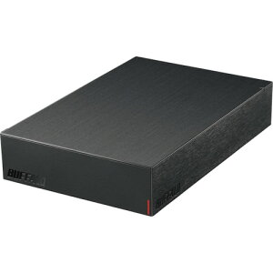 �o�b�t�@���[ BUFFALO USB3.2(Gen.1)�Ή��O�t��HDD 6TB �u���b�N HD-LE6U3-BB