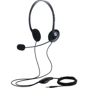 �G���R�� ELECOM �L���w�b�h�Z�b�g �����I�[�o�[�w�b�h ���^ USB-A 1.8m �u���b�N HS-HP14SUBK