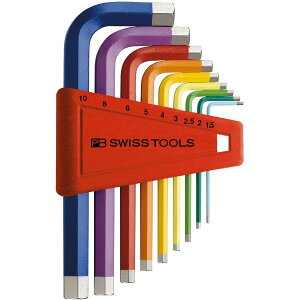 PB SWISS TOOLS 210H-10RB �z���_�[�t���C���{�[�����`�Z�b�g(�p�b�N�i�V)