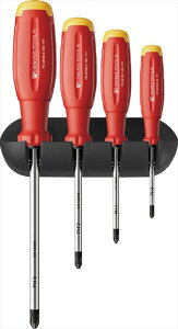 PB SWISS TOOLS 38242.H �X�C�X�O���b�vEVO �v���X�h���C�o�[�Z�b�g 4�{�g �z���_�[�t