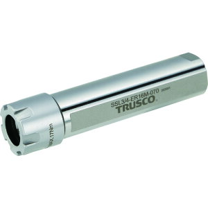 �g���X�R TRUSCO NC���՗p�X�g���[�g�V�����N�R���b�g�z���_ �t���b�g�t��ERM�R���b�g�z���_SSL�^(���g���b�N) �V�����N�a25 �S��166 ER20�p SSL25-ER20M-137.5