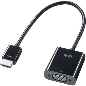 �T���� SANWA HDMI-VGA�ϊ��A�_�v�^ AD-HD24VGA