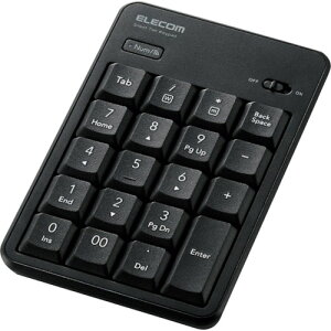 �G���R�� ELECOM �e���L�[�p�b�h Bluetooth �É��݌v �R�� �u���b�N TK-TBM023SKBK