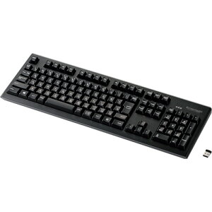 �G���R�� ELECOM 2.4GHz���C�����X�v���~�A�������u�����t���L�[�{�[�h �u���b�N TK-FDM088TBK