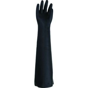 トワロン 天然ゴム手袋 ブラスト用手袋フランジ無 右手 827