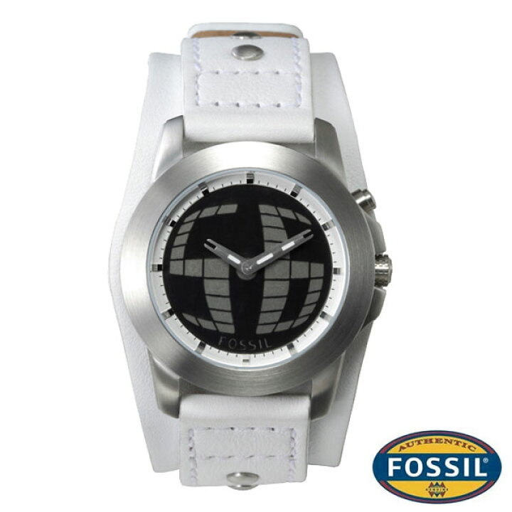 楽天市場】FOSSIL フォッシルメンズ 腕時計デジタルスクロール  
