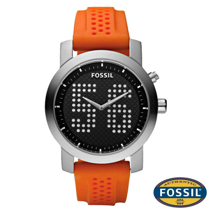 楽天市場】FOSSIL フォッシルメンズ 腕時計デジタルスクロール  