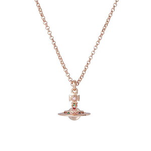 【送料無料】ヴィヴィアン ウエストウッド ネックレス Vivienne Westwood ペンダント アクセサリー オーブ ビビアン プチオーブ NEW PETITE ORB PENDANT PINK GOLD 63020098-G002 752116B-3 ビビアン【あす楽対応】【ブランド】【プレゼント】
