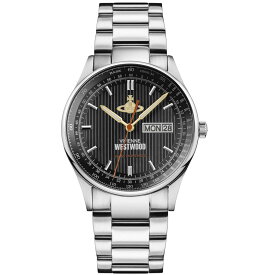 【送料無料】Vivienne Westwood ヴィヴィアン ウエストウッド メンズ 腕時計 時計 VV207BKSL THE CRANBOURNE クランボーン ブラック×シルバー ヴィヴィアン・ウエストウッド【あす楽対応】【ブランド】【プレゼント】【セール】
