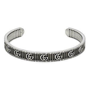 �y���������z�O�b�` �u���X���b�g �o���O�� GUCCI �A�N�Z�T���[ �����Y 551903 J8400 0811 �V���o�[925 �_�u��G �X�g���C�v �u���b�N×�V���o�[�y�v���[���g�z�y�u�����h�z�y�Z�[���z