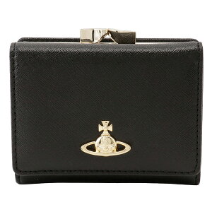 yzVivienne Westwood BBA EGXgEbh z ܌z K} O܂z Kꂠ 5115002MW L001N N402 SMALL FRAME WALLET SAFFIANO LEATHER BLACK ubN×ubN U[ 