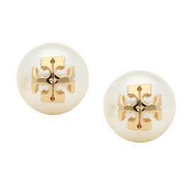 【送料無料】TORY BURCH トリーバーチ レディース ピアス クリスタルパール スタッズ ジュエリー アクセサリー 11165514-110 18151-110 ゴールド【ブランド】【プレゼント】【セール】