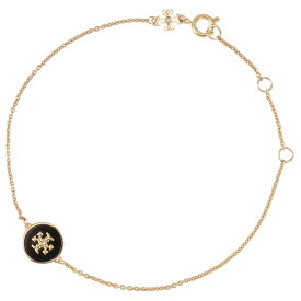 【送料無料】TORY BURCH トリーバーチ レディース ブレスレット キラ エナメル チェーン ジュエリー アクセサリー ブレス 90284-720 ゴールド×ブラック【ブランド】【プレゼント】【セール】