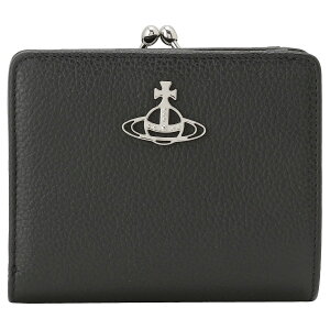 yzVivienne Westwood BBA EGXgEbh z ܌ PU GRAIN  ܂z Kꂠ 5115002YW S000D N403 WALLET FR PKT BLACK ubN rrAyv[gzyuhz