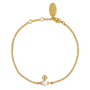 yzBBA EGXgEbh uXbg Vivienne Westwood uX WG[ ANZT[ 61020177-02R313 BALBINA BRACELET GOLD CREAM Pearl or[i S[h×p[zCg rrA