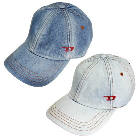 【送料無料】ディーゼル キャップ DIESEL 帽子 デニム ベースボールキャップ A09041 0QWTU 01 ブルーデニム A09042 0TFAG- 01 ライトブルーデニム C-Lib-2 CAPPELLO メンズ レディース【ブランド】【セール】