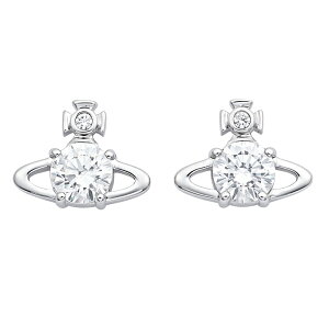yzBBA EGXgEbh sAX Vivienne Westwood ANZT[ rrA 62010070-02P102 62010070-W106 BE1400-1 REINA EARRINGS PLATINUM WHITE Ci CO rrAyuhzyv[