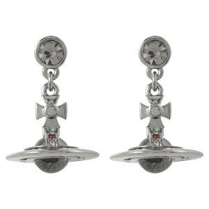 yzBBA EGXgEbh hbvsAX Vivienne Westwood ANZT[ I[u rrA v`I[u NEW PETITE ORB EARRINGS RUTHENIUM 62020032-02S001 62020032-S001 724537B-4 rrAyu