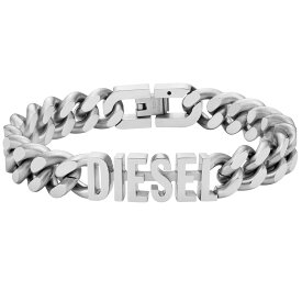 【送料無料】DIESEL ディーゼル ブレスレット DX1389040 ブレス アクセサリー ジュエリー メンズ シルバー【あす楽対応】【ブランド】【プレゼント】