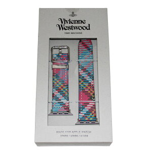 �y���������zVivienne Westwood strap made for Apple Watch ���B���B�A�� �E�G�X�g�E�b�h �A�b�v���E�H�b�`�o���h �ւ��x���g �X�g���b�v �����o���h ���f�B�[�X �`�F�b�N�� VVS32LMT Mac Andreas Tartan 38mm 40mm 