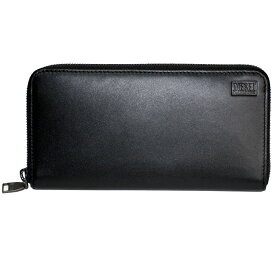 【送料無料】ディーゼル 財布 DIESEL 長財布 メンズ レディース ユニセックス 本革 革 レザー ラウンドファスナー X09670 PR227 H5971 CONTINENTAL ZIP L ブラック×オレンジ バイカラー【ブランド】【プレゼント】【セール】